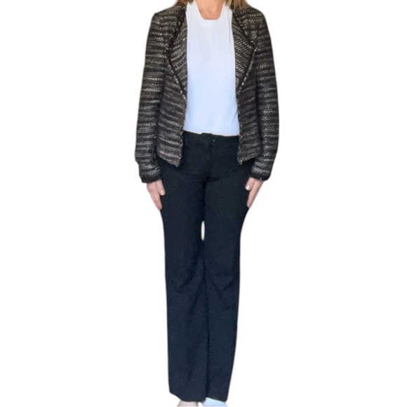 Express editor black pants, slacks, size 4 - Picture 3 of 8